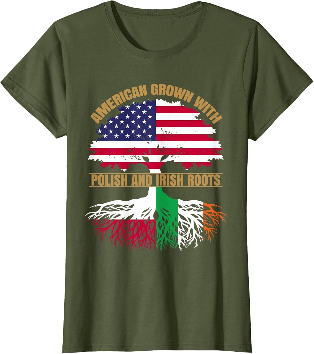 Heritage American Grown with Polish Irish Roots