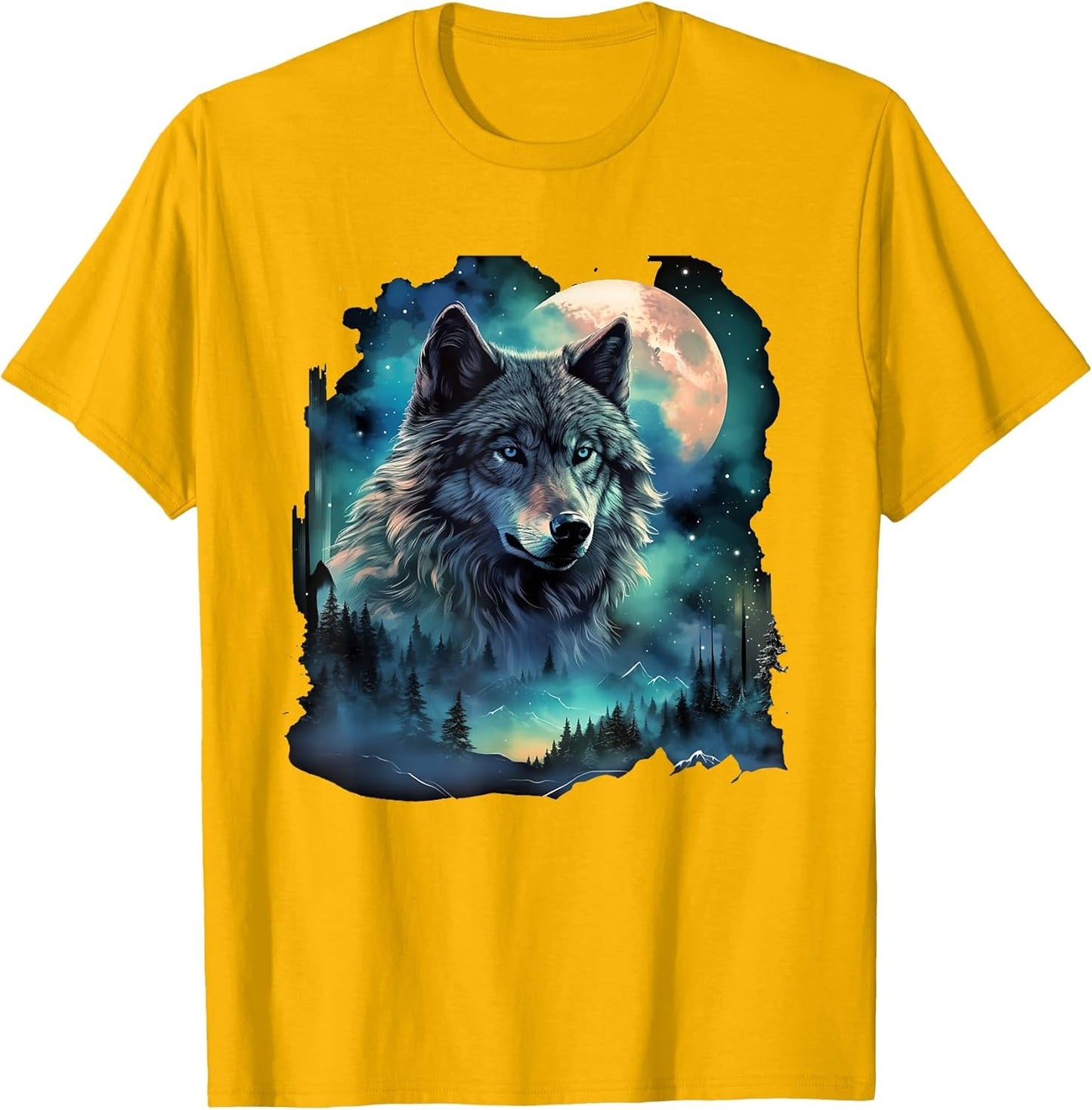 Grey Wolf Hunting Grounds ICY Moon Forest Galaxy