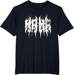 Heavy Metal Mama Cool Metalhead Moms Deathcore Metal Font