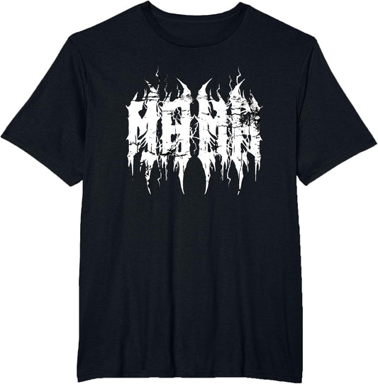 Heavy Metal Mama Cool Metalhead Moms Deathcore Metal Font