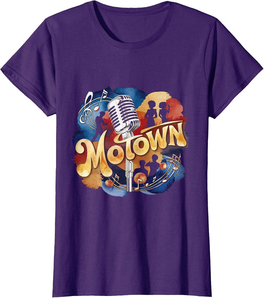 Vintage Groovy Motown Music Watercolor Art