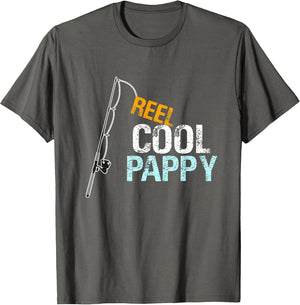 Reel Cool Pappy Fishing Grandfather Grandpa