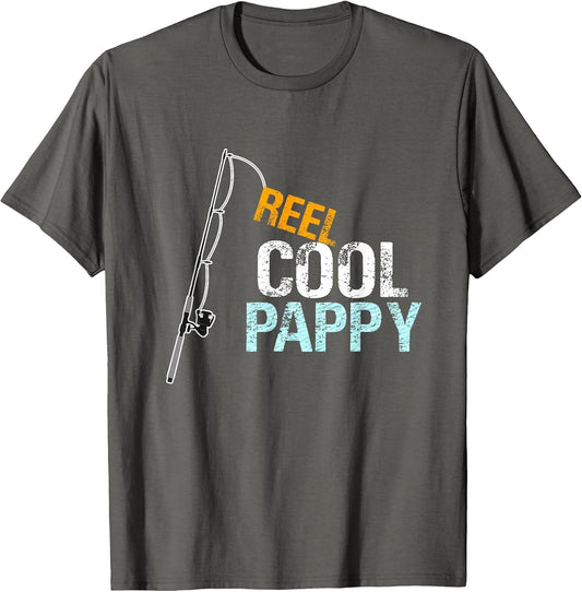 Reel Cool Pappy Fishing Grandfather Grandpa