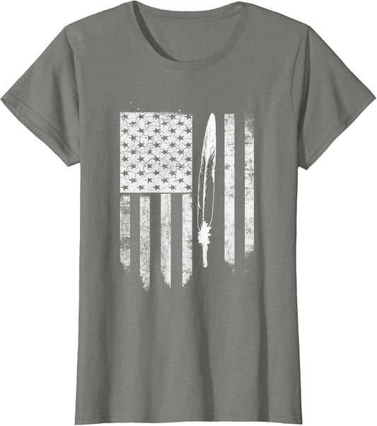 Native American Veteran Shirts or Women