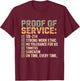 Proof of Service DD-214 Tinnitus Strong Work, Ethic Military
