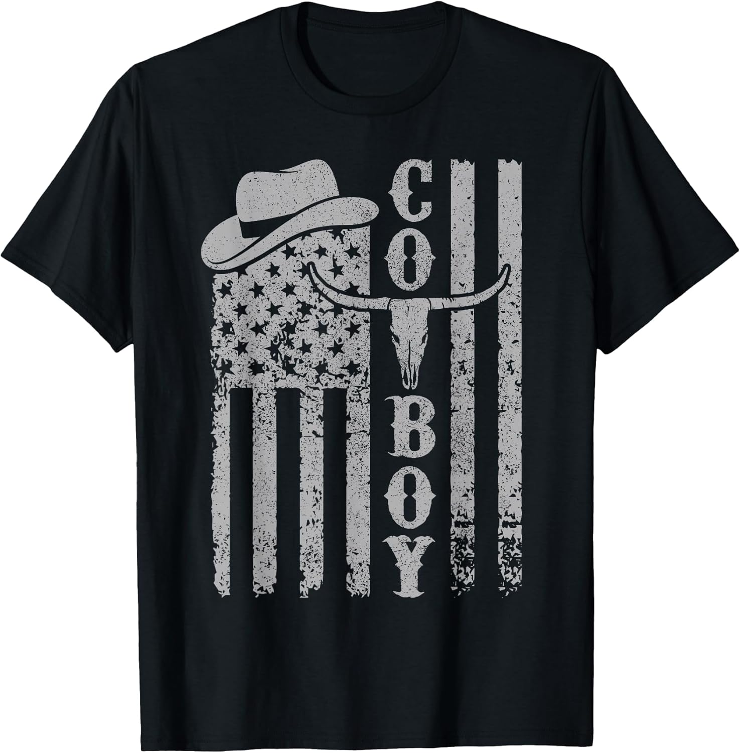 Western Country Men Teen Boy Kid Rodeo Southern Retro Cowboy