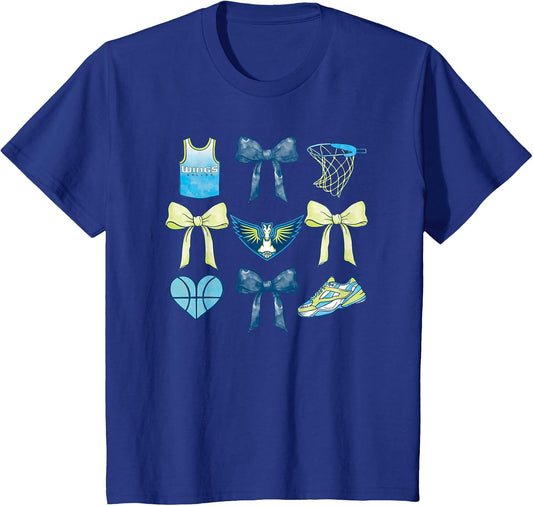 WNBA Dallas Wings Bow Grid