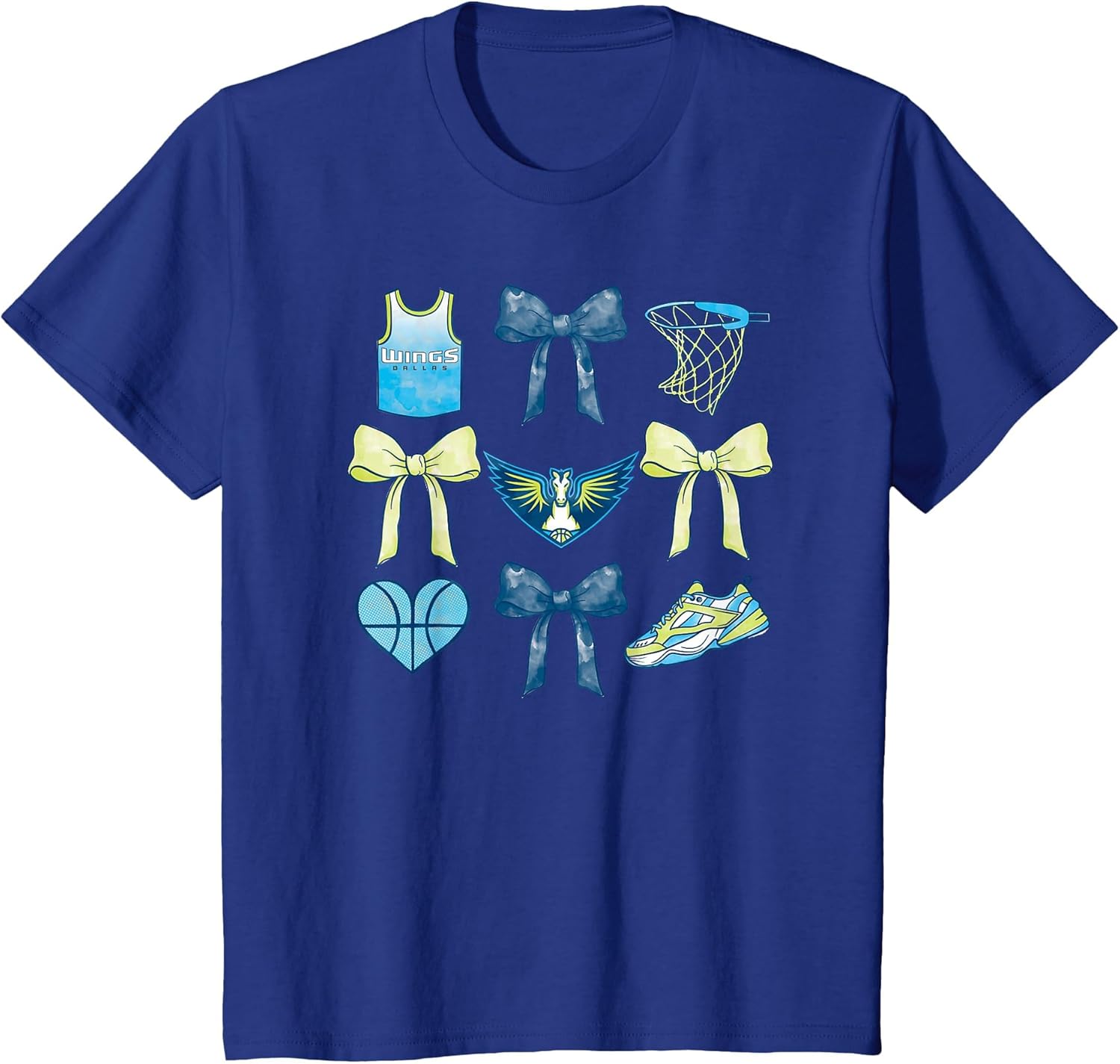 WNBA Dallas Wings Bow Grid