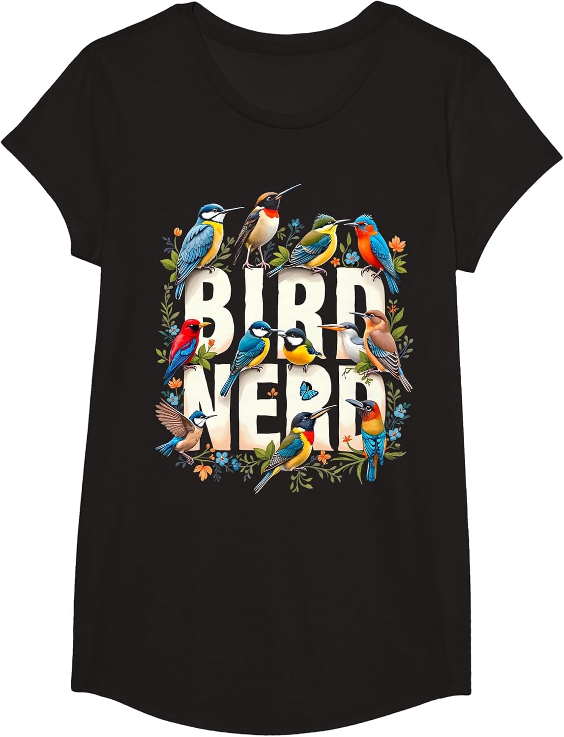 Colorful Bird Nerd Bird Lovers