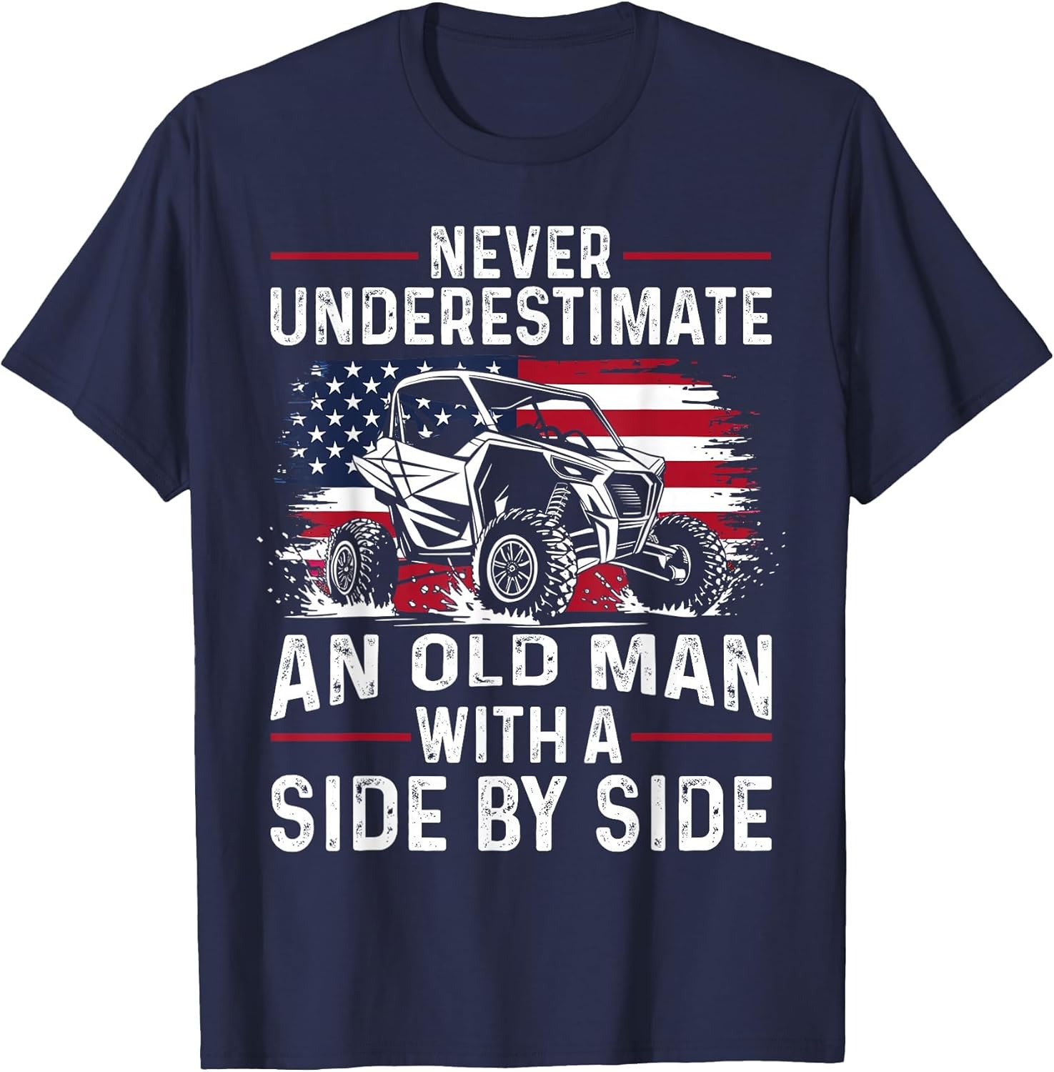 Never Underestimate an Old Man with A Side by Side UTV