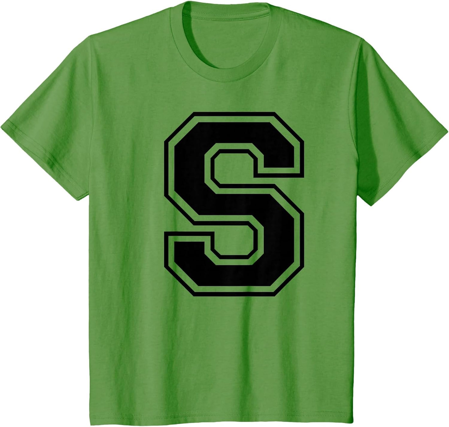 Letter S Capital Alphabet College Varsity Monogram Club