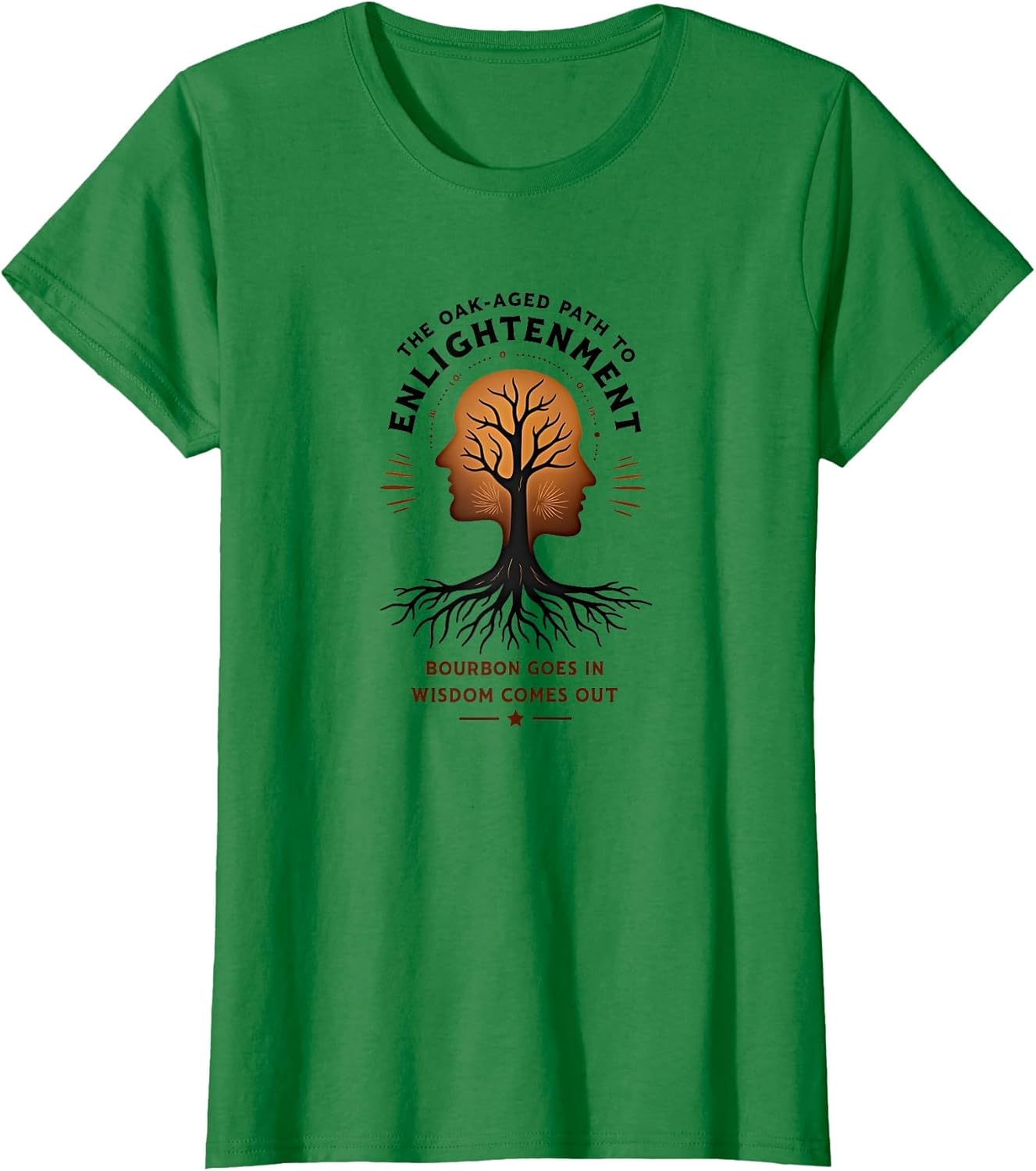 Bourbon Goes in Wisdom Comes Out - Oak-Aged Enlightenment