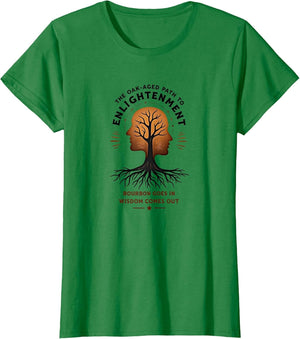 Bourbon Goes in Wisdom Comes Out - Oak-Aged Enlightenment
