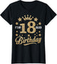 It's My 18th Golden Birthday 18 Year Old Bday Groovy