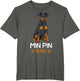 Min Pin Dad Miniature Pinscher Dog Father Father´s Day Men