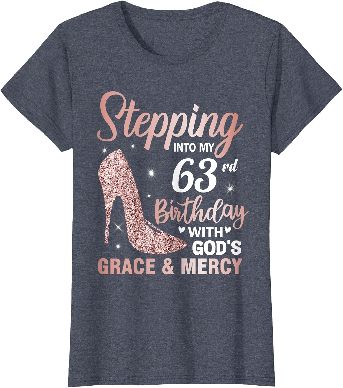 Stepping Into My 63rd Birthday Shirt Women 63 Year Old Bday