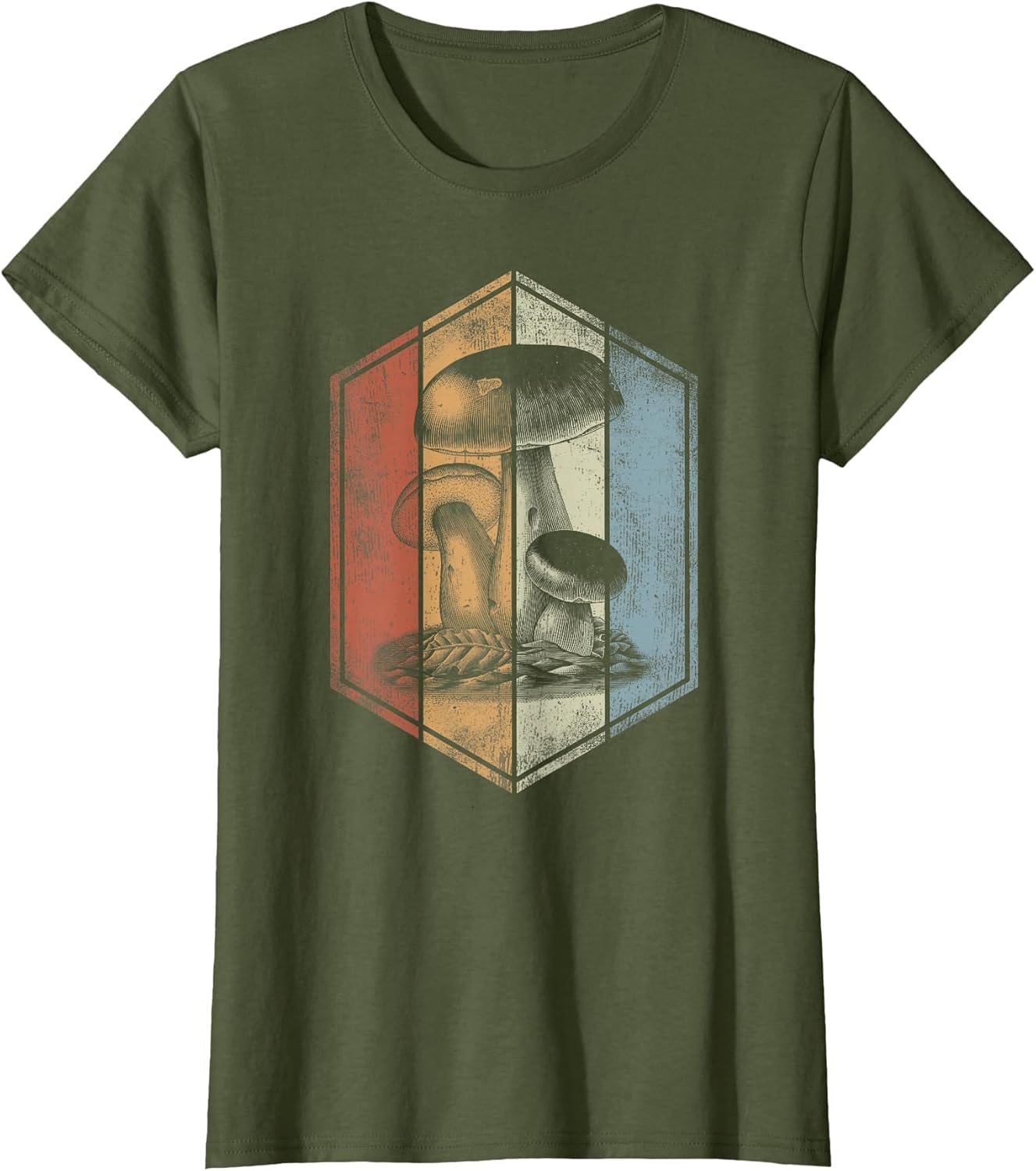 Mushroom Retro Style Mycology Fungi Foraging Mushroom Lover