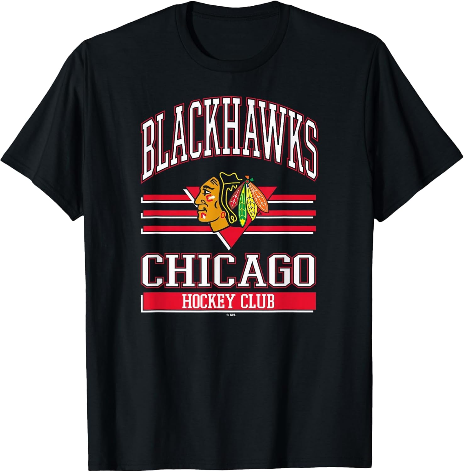 Chicago Blackhawks Hockey Club Black Officially Licensed