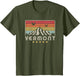Vermont Shirt. Retro Style VT, USA