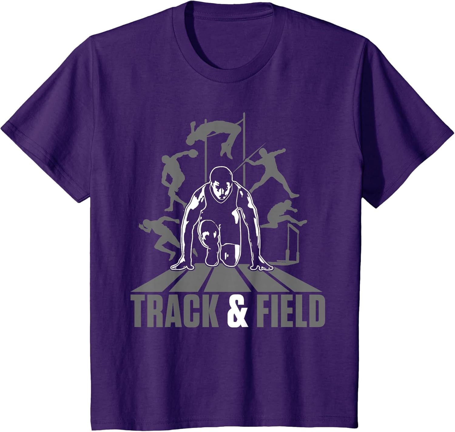 Cute Track and Field Athletics for Boys and Girls
