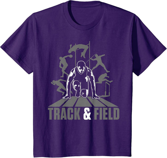 Cute Track and Field Athletics for Boys and Girls