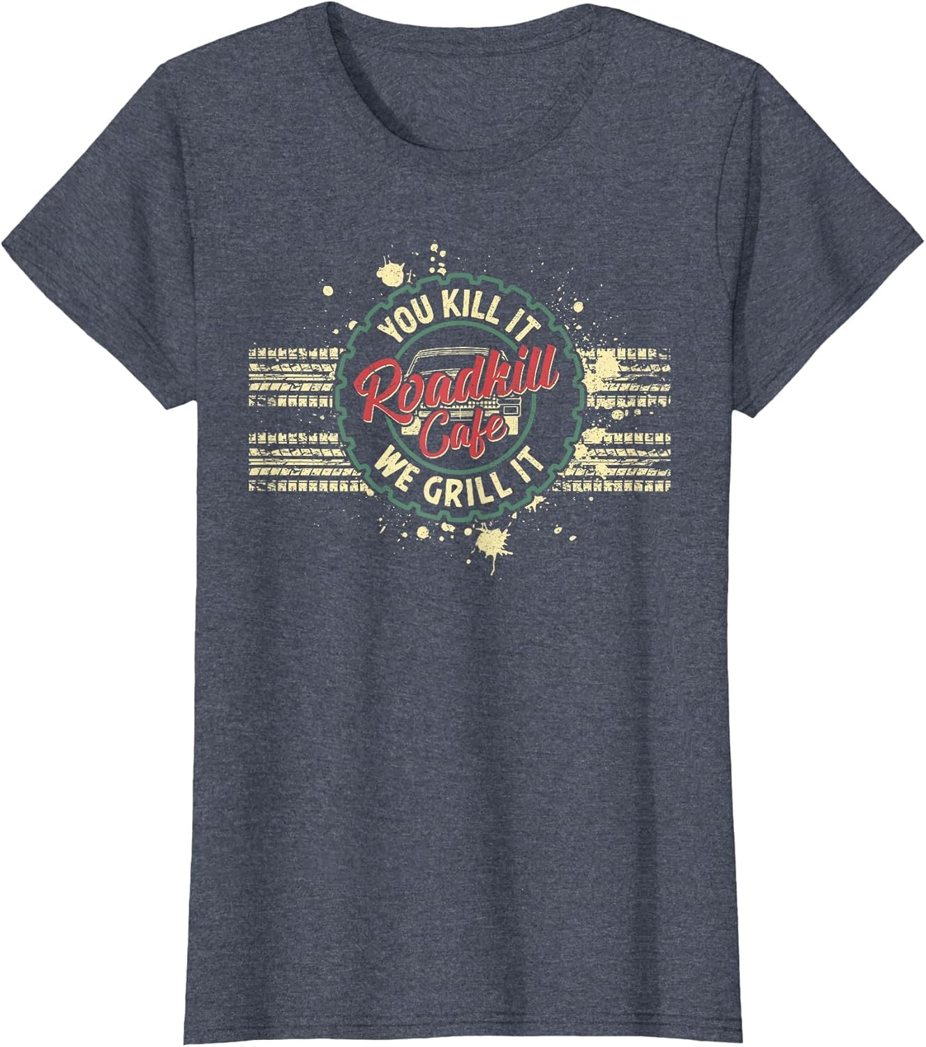 Roadkill Cafe You Kill It We Grill It Barbecue Novelty
