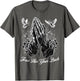 Jesus Has Your Back Prayer Hands Chicano Tattoo Doves Rosary