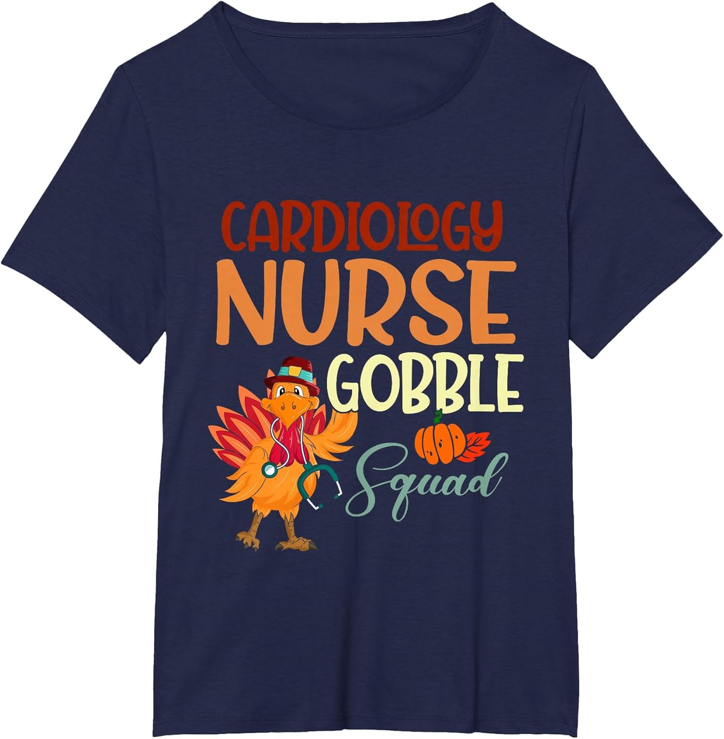Cardiology Nurse Gobble Squad Turkey Thanksgiving Autumn