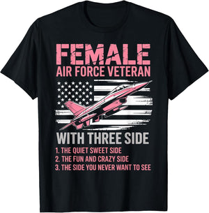 Female Air Force American Patriotic Fighter Pilot Veteran
