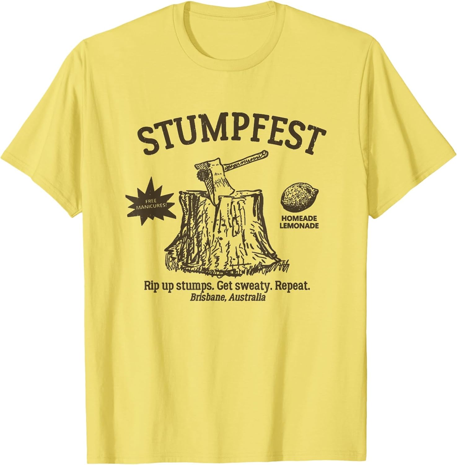 Vintage Funny Stumpfest 2024 2025 Brisbane Get Sweaty