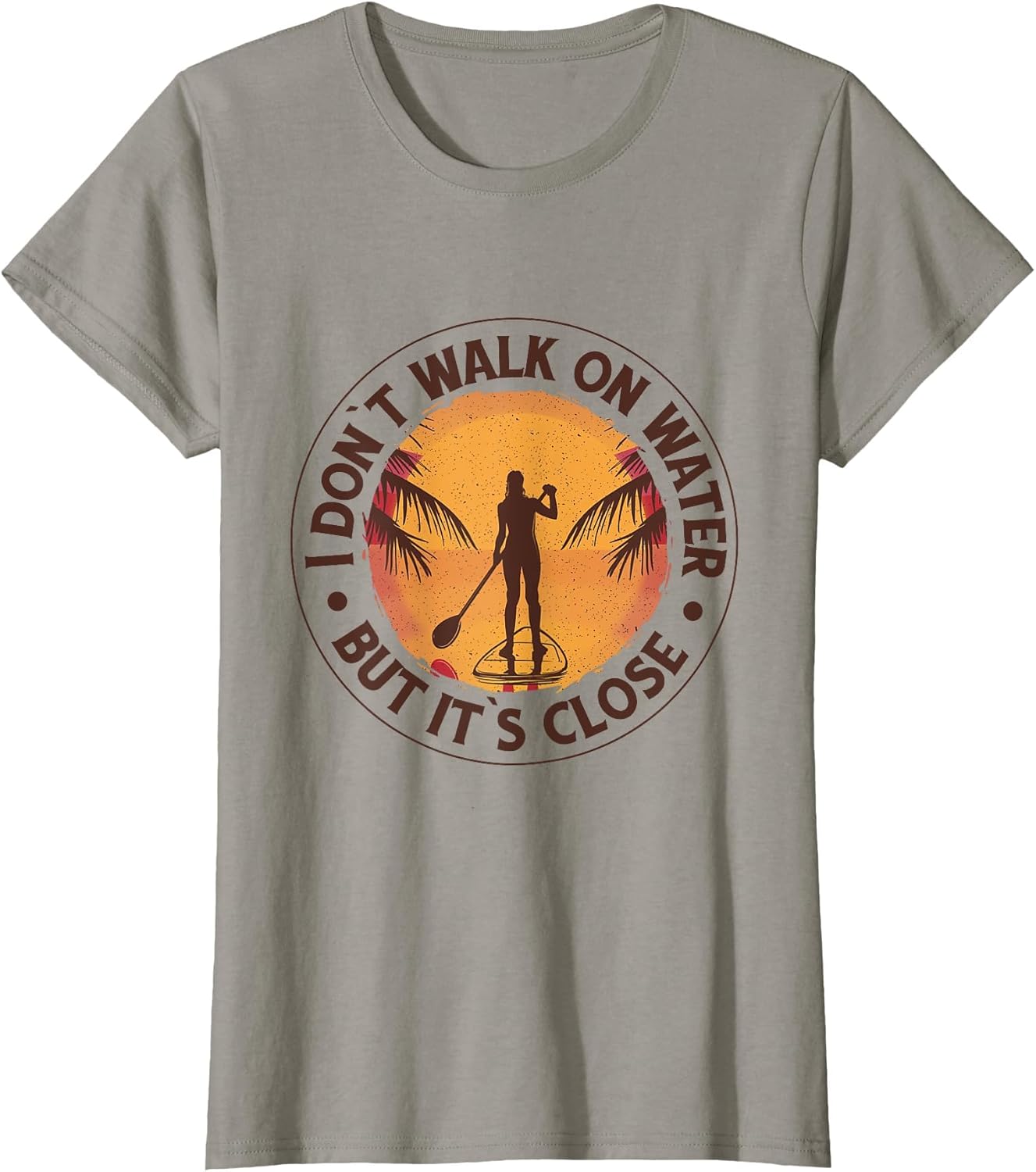 Funny Paddle Board Quote Paddle Boarding Retro Graphic
