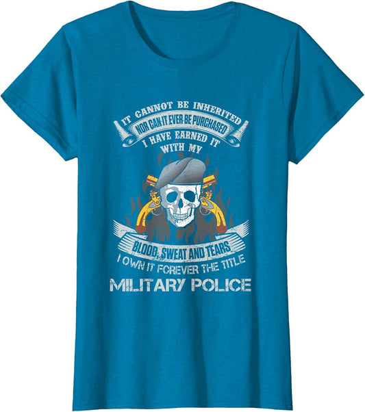 Own Forever The Title Military Police US Army MP Veteran