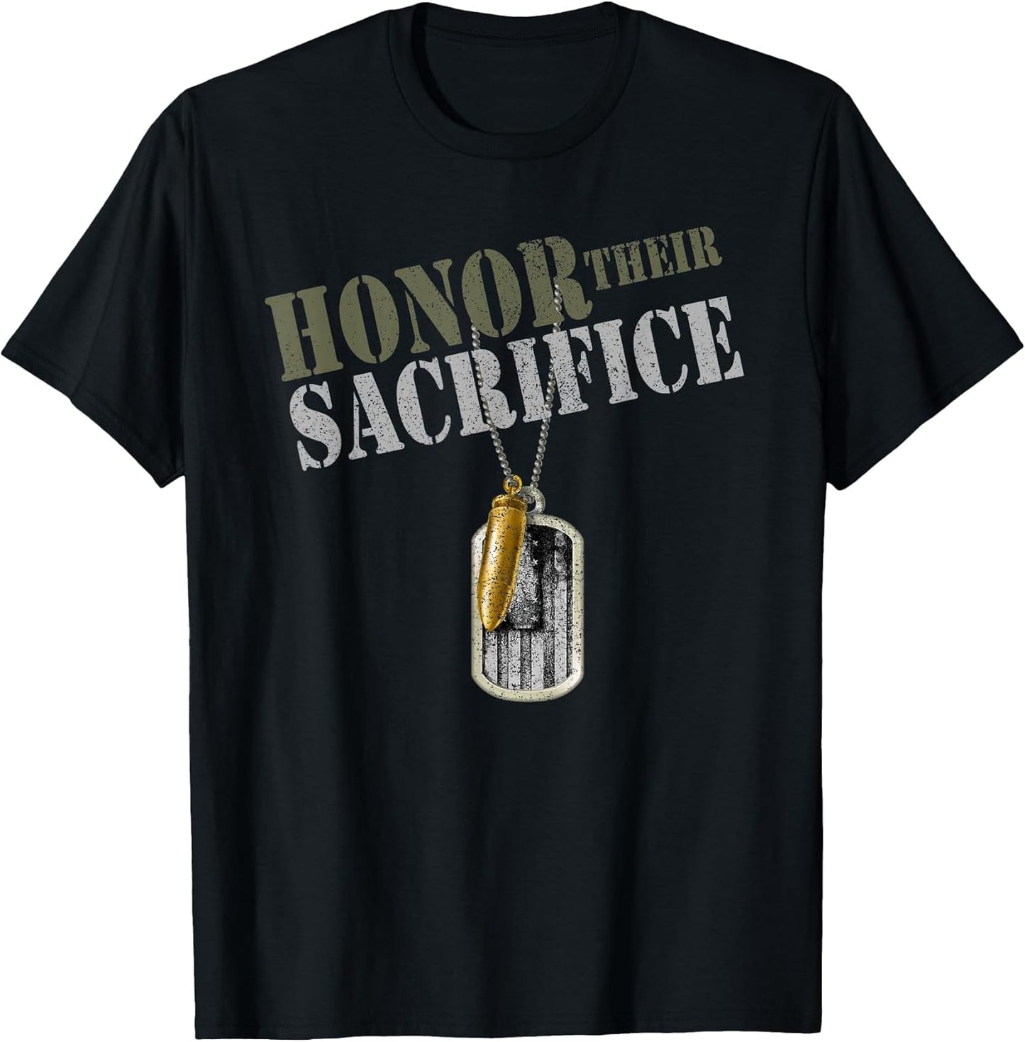 Honor Their Sacrifice Army Veteran Design