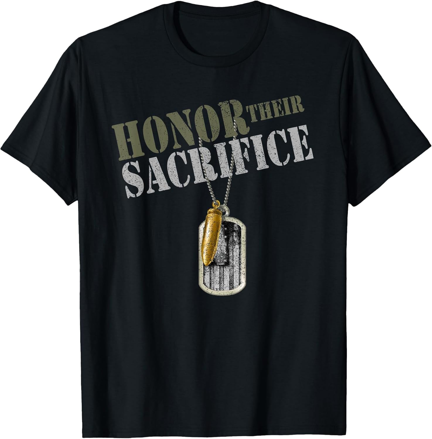 Honor Their Sacrifice Army Veteran Design