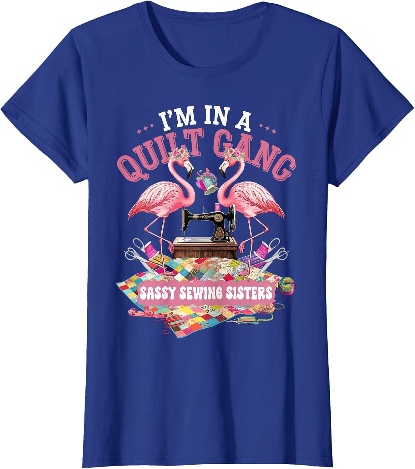 I'm in A Quilting Gang Sassy Sewing Sisters