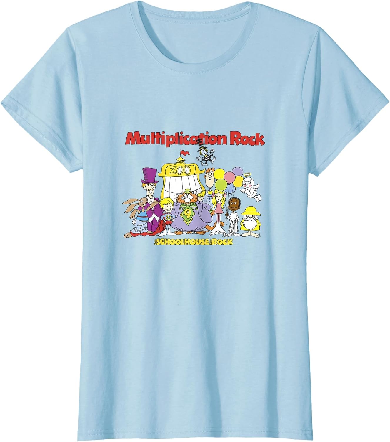 Schoolhouse Rock! Multiplication Rock Season Collage Vintage