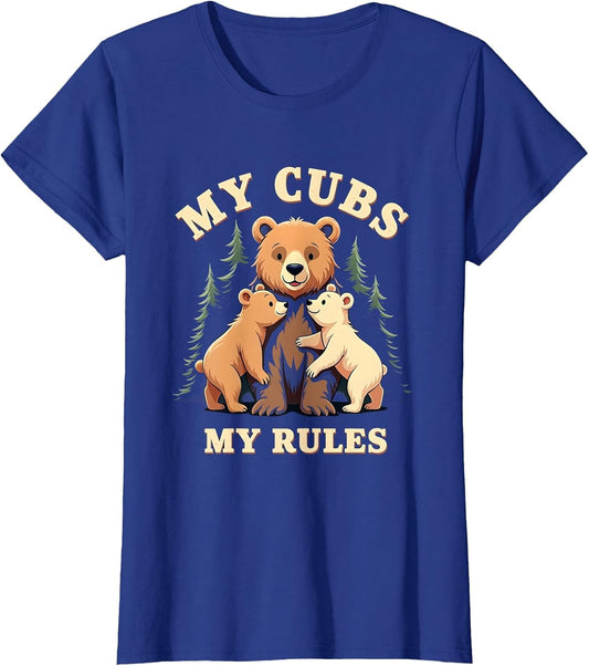 Mama Bear My Cubs My Rules Motherhood Design