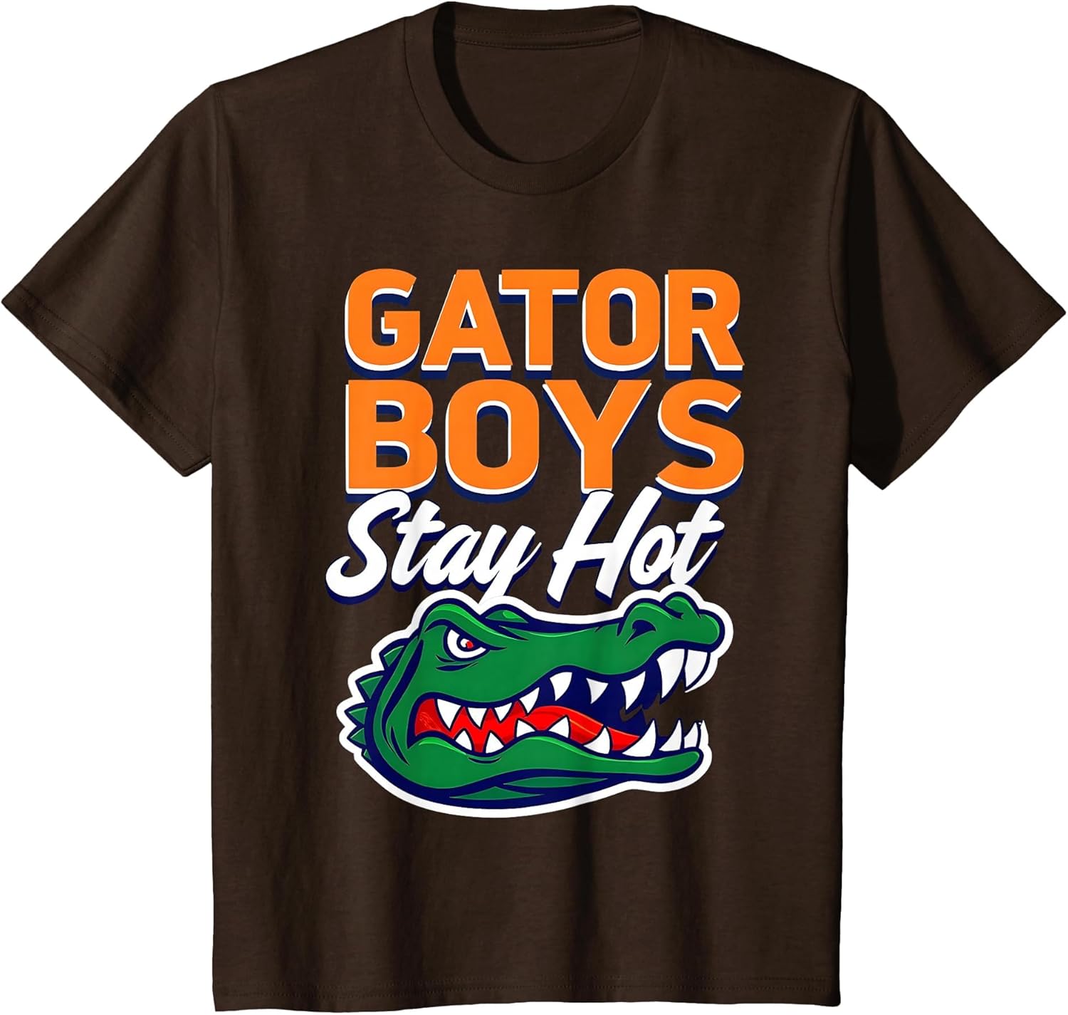 Gator Boys Stay Hot Bold Retro Alligator Graphic Design