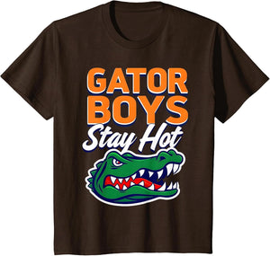 Gator Boys Stay Hot Bold Retro Alligator Graphic Design