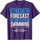 Swimming | You Never Regret A Swim - Vintage Funny Swim
