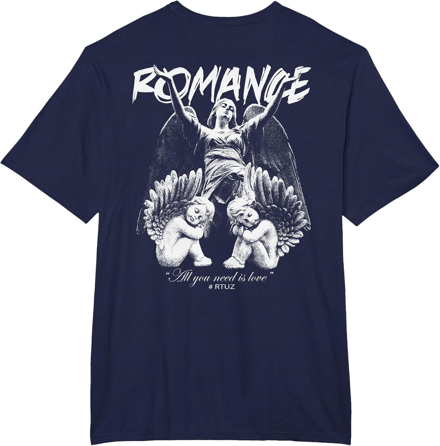 Hip Hop Vintage Hipster Edgy Urban Y2K Back Print Streetwear