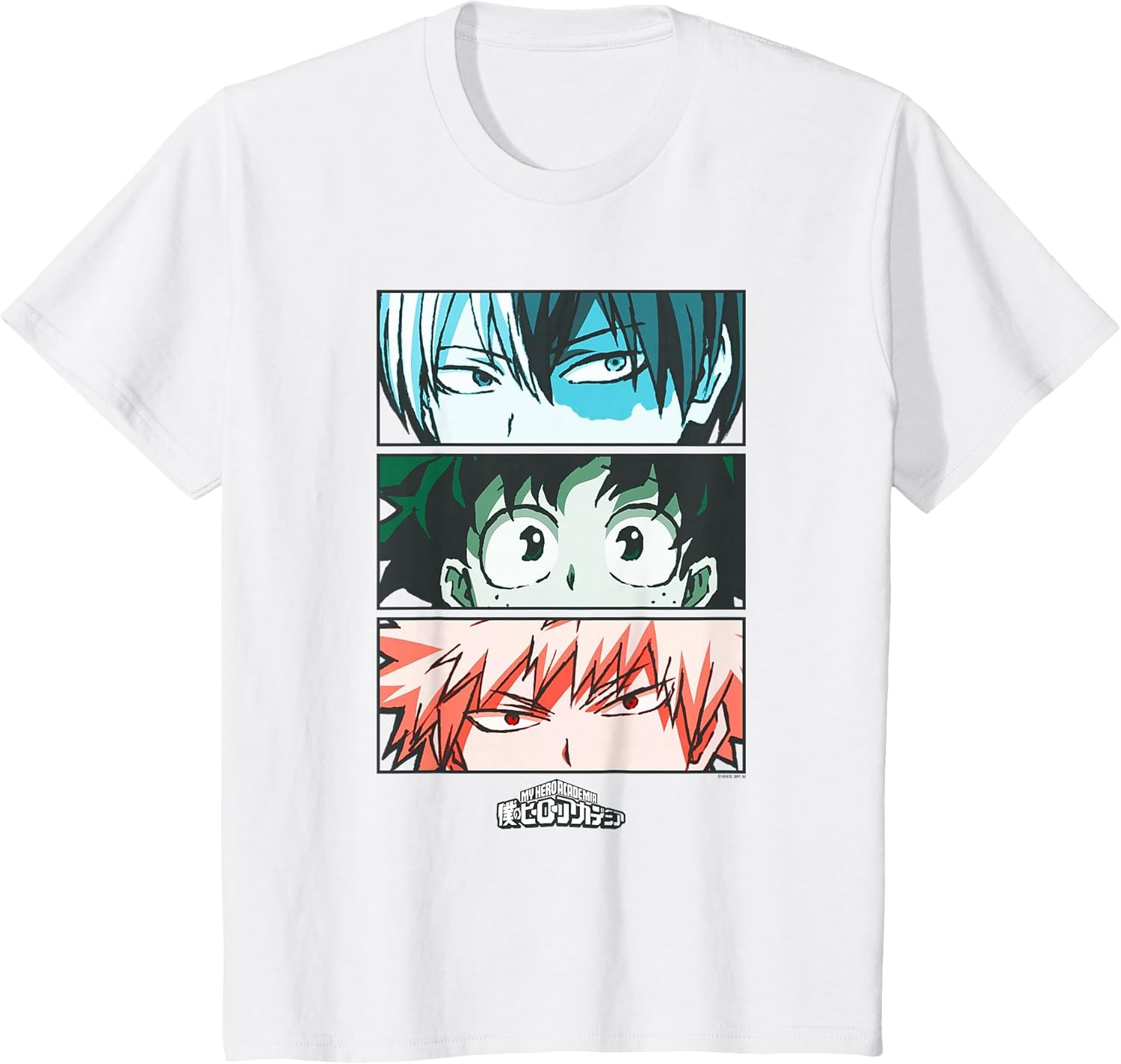 My Hero Academia Todoroki Deku Bakugo Eyes Anime