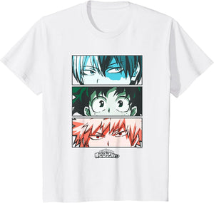 My Hero Academia Todoroki Deku Bakugo Eyes Anime