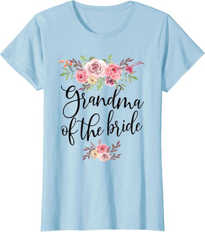 Grandma of The Bride Wedding Bridal Party