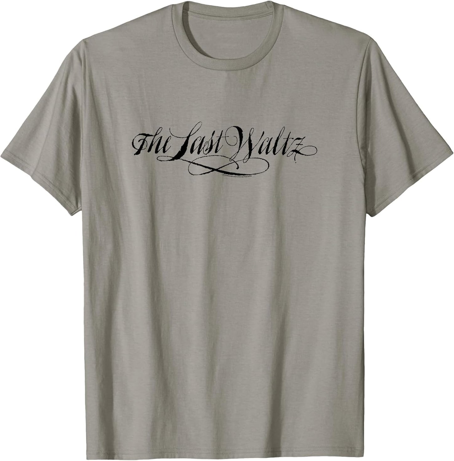 The Band The Last Waltz Script Logo