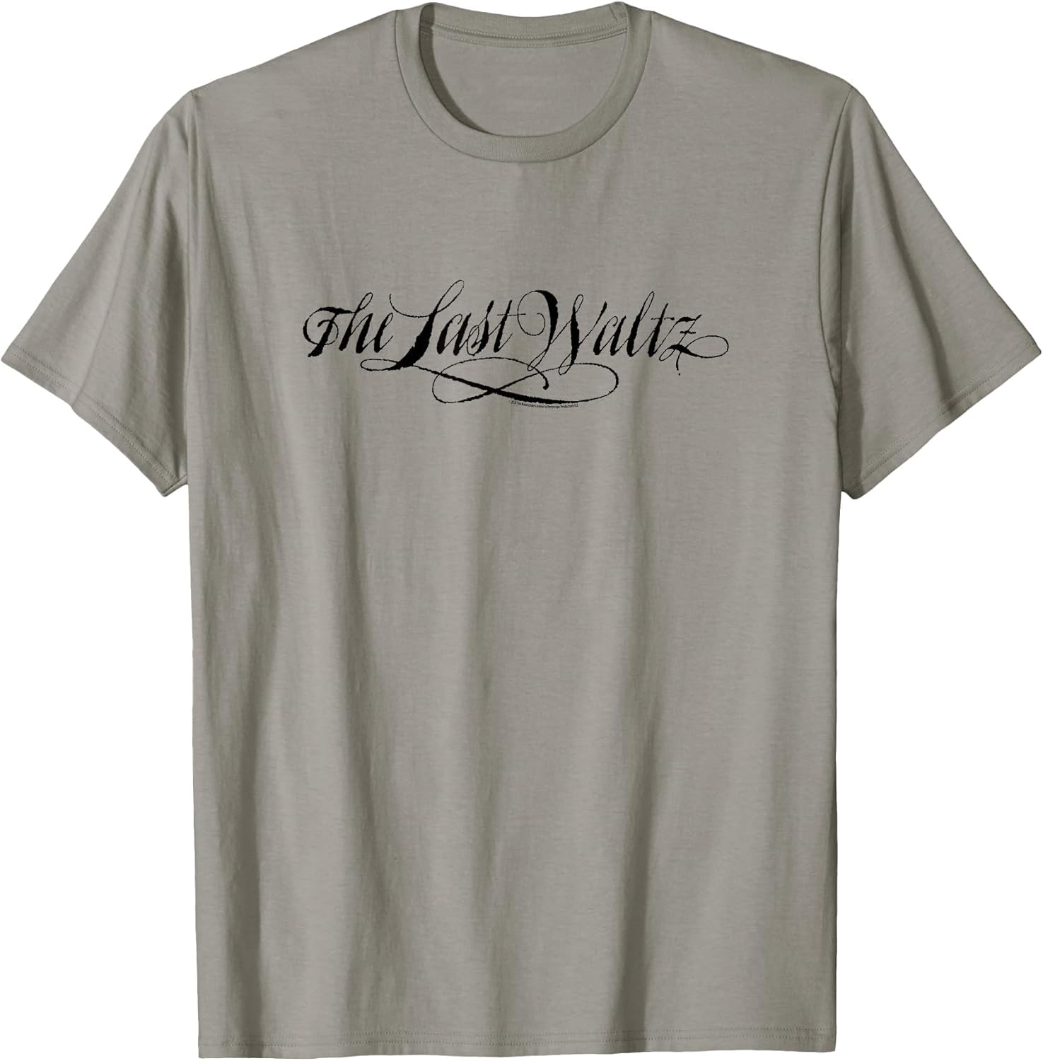 The Band The Last Waltz Script Logo