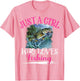 Just A Girl Who Loves Fishing Girls