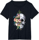 Flower Skull Sugar Roses Girls Halloween