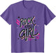 Halloween Rock N Roll Girl Retro Costume Graffiti