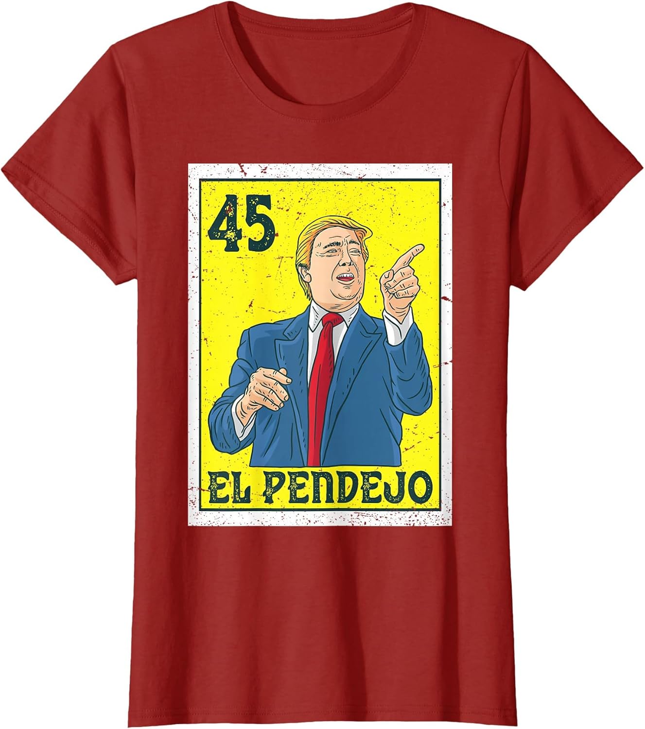 El Pendejo Anti President Donald Trump 45 USA Vote Democrats